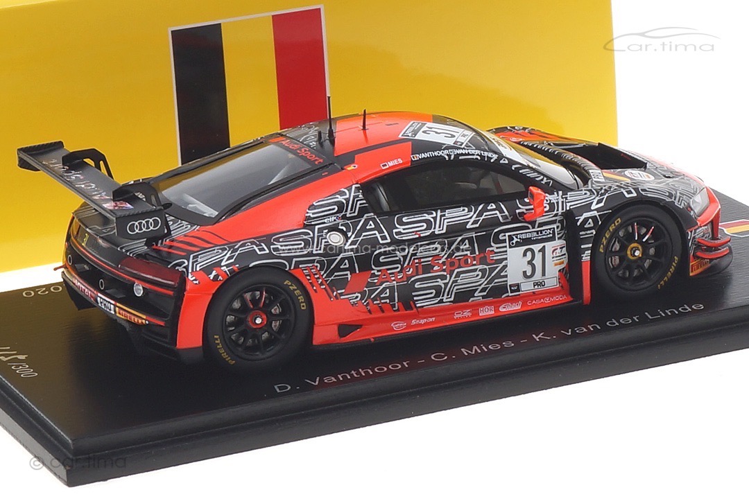 Audi R8 LMS GT3 24h Spa 2020 Mies/van der Linde/Vanthoor Spark 1:43 SB407