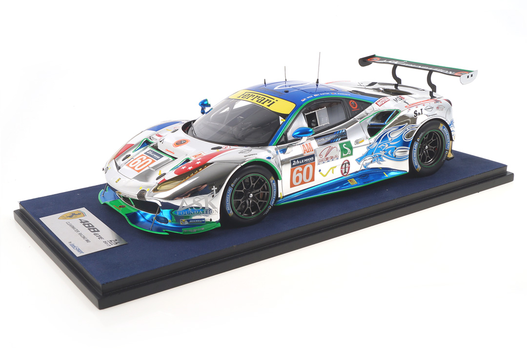 Ferrari 488 GT3 24h Le Mans 2017 Katoh/Parente/Wee LookSmart 1:18 LS18LM012 Ferrari 488 GT3 24h Le Mans 2017 Katoh/Parente/Wee LookSmart 1:18 LS18LM012