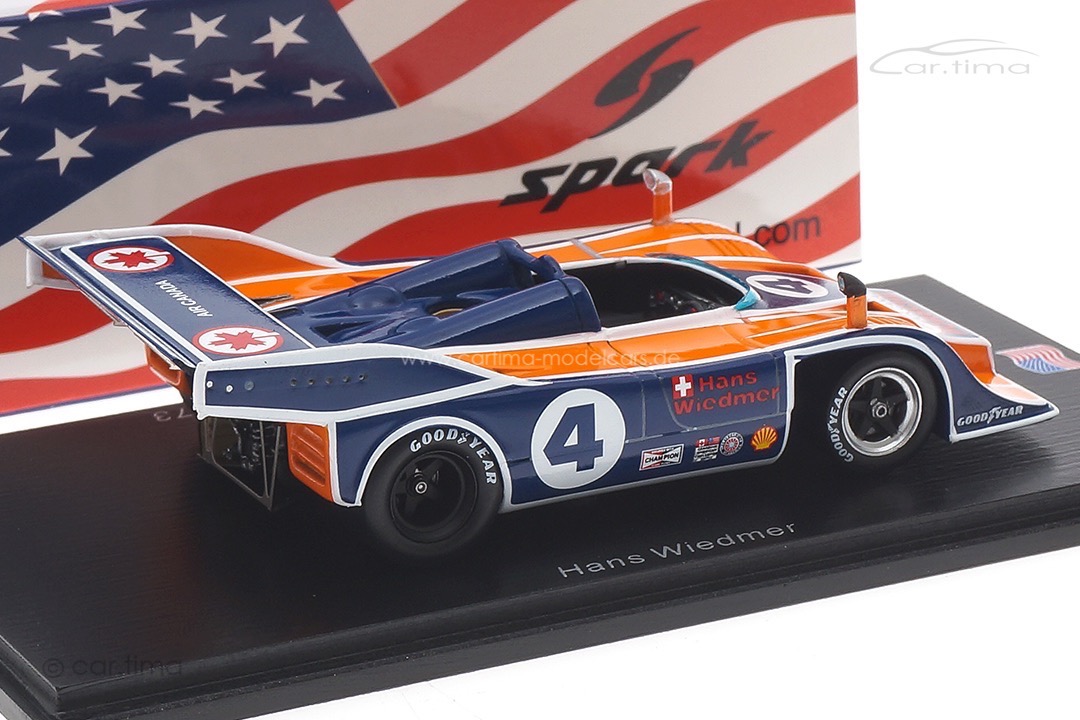 Porsche 917/10 Can Am Mosport 1973 Hans Wiedmer Spark 1:43 US163 Porsche 917/10 Can Am Mosport 1973 Hans Wiedmer Spark 1:43 US163