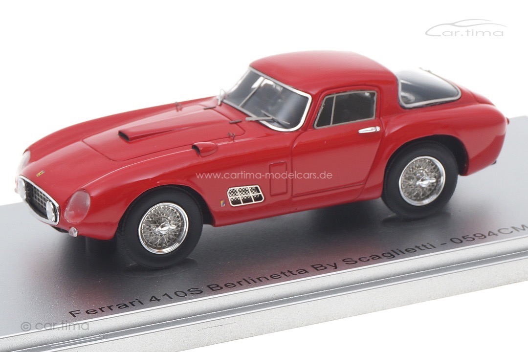 Ferrari 410S Berlinetta By Scaglietti 0594CM 1955 rot Kess 1:43 KE43056170 Ferrari 410S Berlinetta By Scaglietti 0594CM 1955 rot Kess 1:43 KE43056170