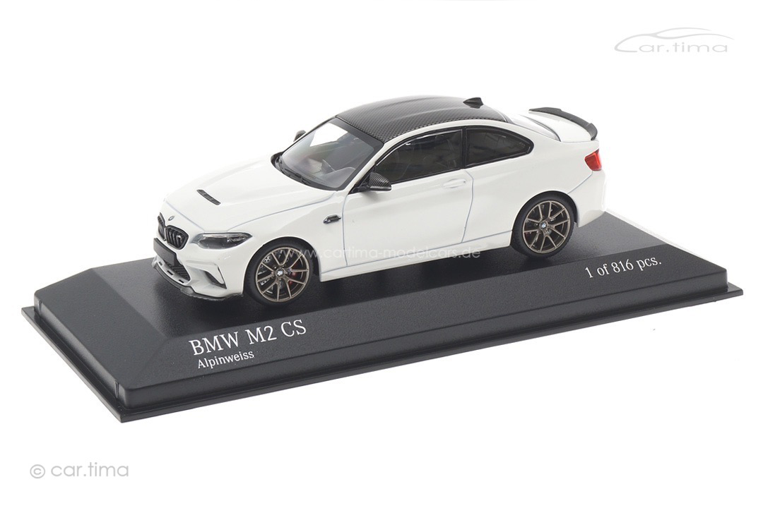 BMW M2 CS Alpinweiß Minichamps 1:43 410021020 BMW M2 CS Alpinweiß Minichamps 1:43 410021020