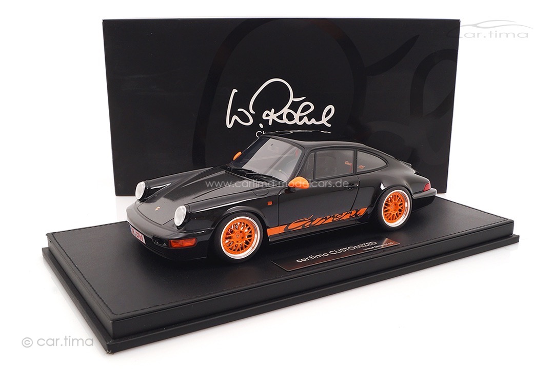 Porsche 911 (964) Carrera RS Walter Röhrl 18" BBS aus Echtaluminium car.tima CUSTOMIZED 1:18