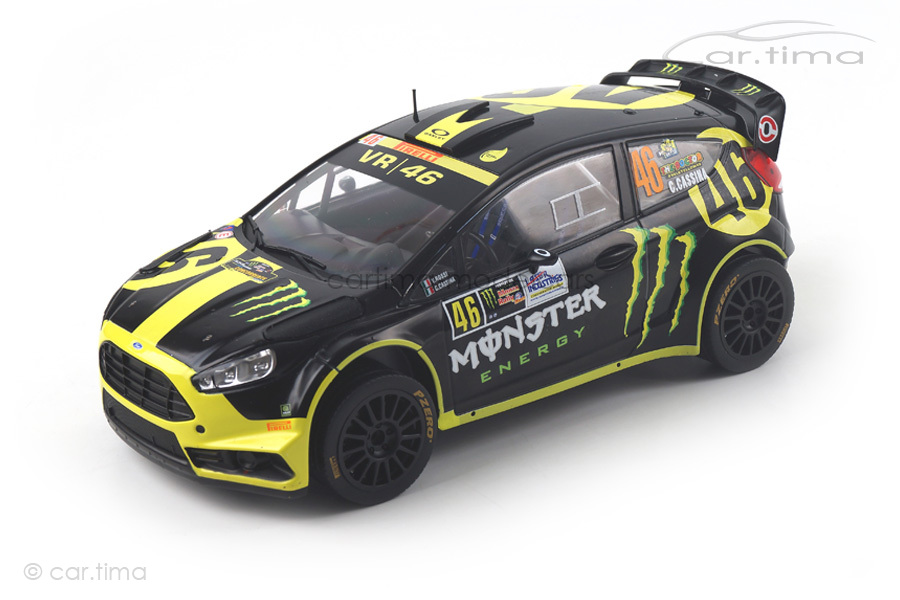 Ford Fiesta RS WRC Monza Rally 2014 Rossi/Cassina IXO Models 1:18 18RMC014 Ford Fiesta RS WRC Monza Rally 2014 Rossi/Cassina IXO Models 1:18 18RMC014