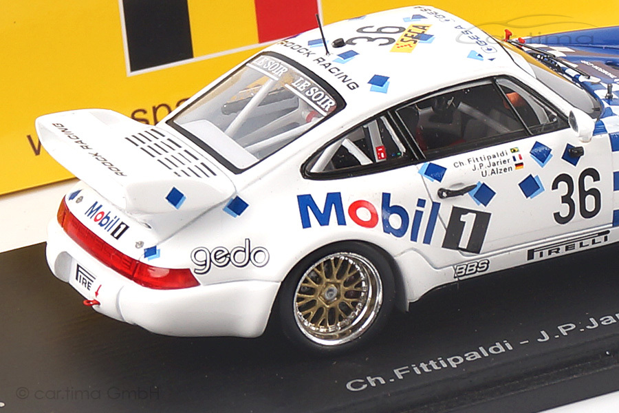 Porsche 911 (964) Carrera RSR Winner 24h Spa 1993 Alzen/Fittipaldi/Jarier Spark 1:43 SB008