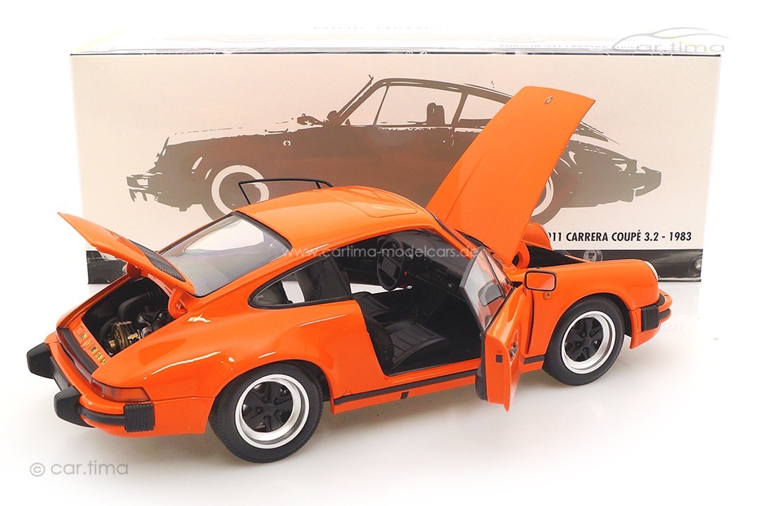 Porsche 911 3.2 Carrera orange Minichamps 1:18 100063025