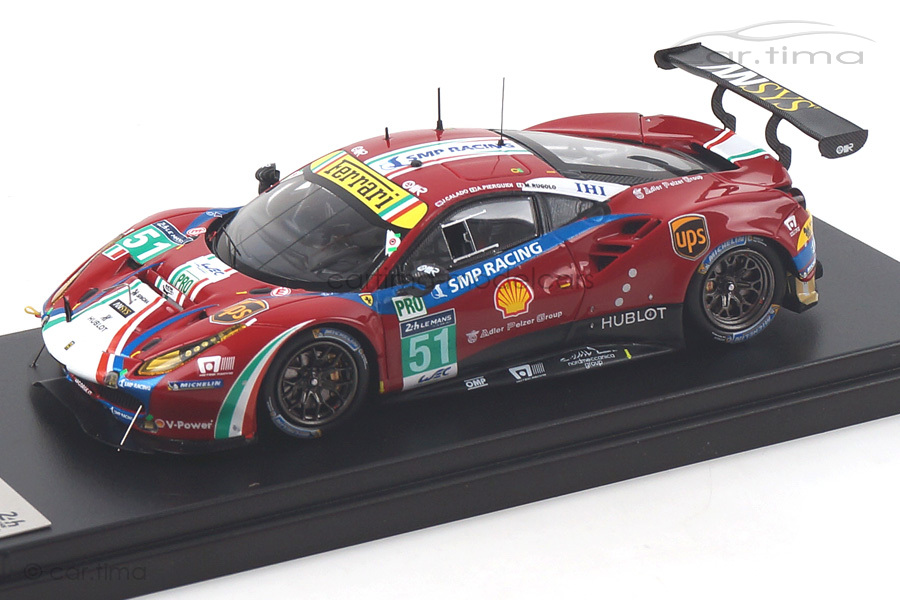Ferrari 488 GTE 24h Le Mans 2017 Guidi/Calado/Rugolo LookSmart 1:43 LSLM066 Ferrari 488 GTE 24h Le Mans 2017 Guidi/Calado/Rugolo LookSmart 1:43 LSLM066