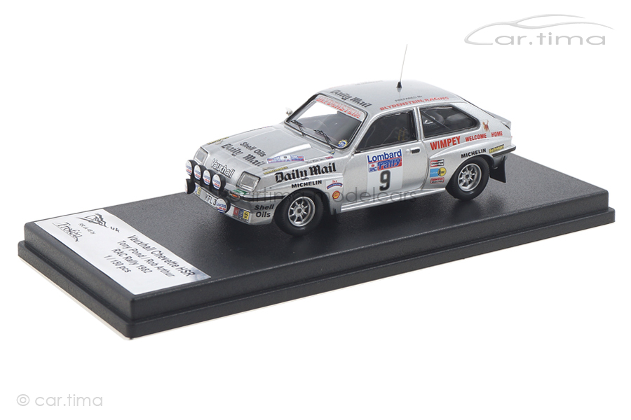 Vauxhall Chevette HSR RAC Rallye 1982 Pond/Arthur Trofeu 1:43 RRUK46 Vauxhall Chevette HSR RAC Rallye 1982 Pond/Arthur Trofeu 1:43 RRUK46