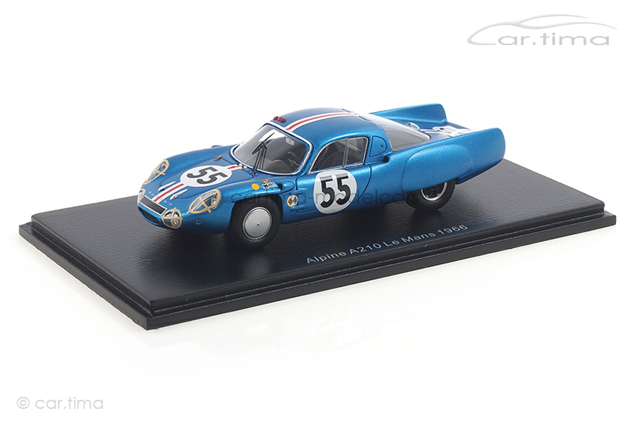 Alpine A210 24h Le Mans 1966 de Cortanze/Hanrioud Spark 1:43 S5477 Alpine A210 24h Le Mans 1966 de Cortanze/Hanrioud Spark 1:43 S5477