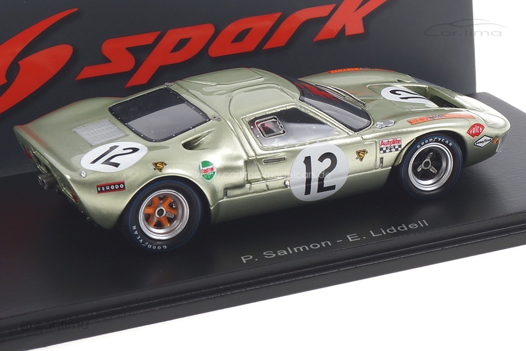 Ford GT40 24h Le Mans 1968 Liddell/Salmon Spark 1:43 S4539
