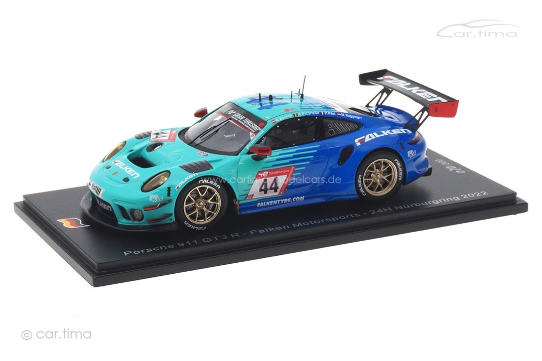 Porsche 911 GT3 R 24h Nürburgring 2022 Bachler/Picariello/Pilet/Ragginger Spark 1:43 SG863