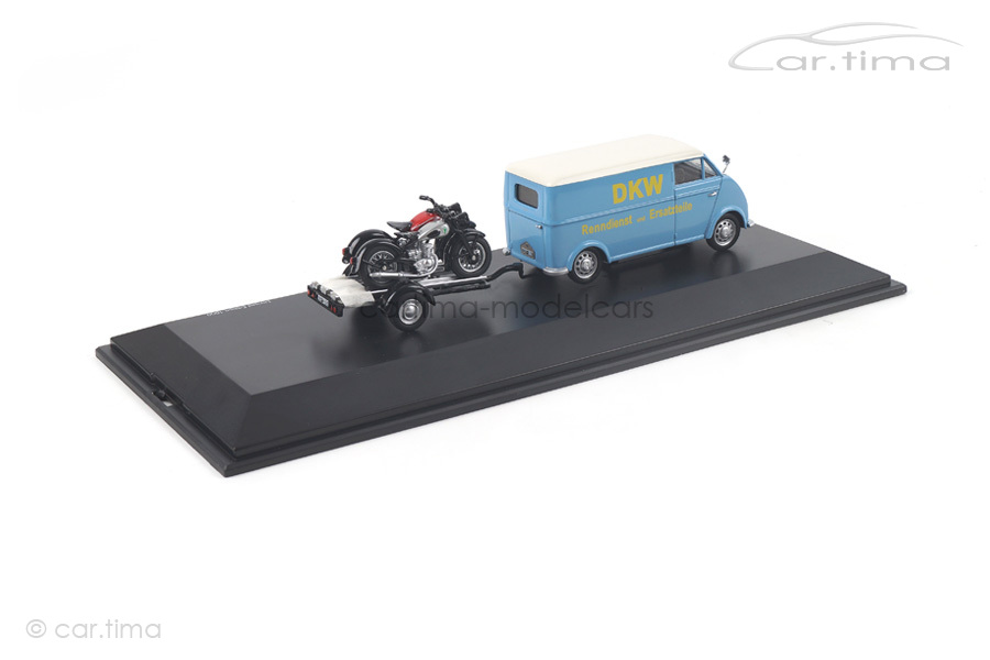 DKW Schnellaster mit Motorradanhänger Schuco 1:43 450238800