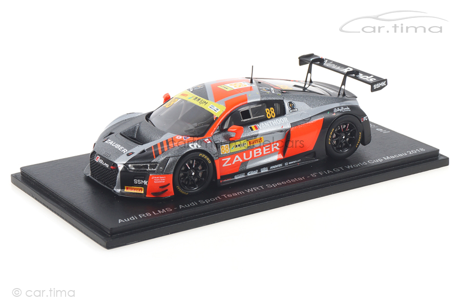 Audi R8 LMS Macau 2018 Dries Vanthoor Spark 1:43 SA168 Audi R8 LMS Macau 2018 Dries Vanthoor Spark 1:43 SA168