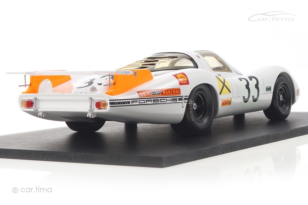 Porsche 908 24h Le Mans 1968 Neerpasch/Stommelen Spark 1:18 18S518 Porsche 908 24h Le Mans 1968 Neerpasch/Stommelen Spark 1:18 18S518