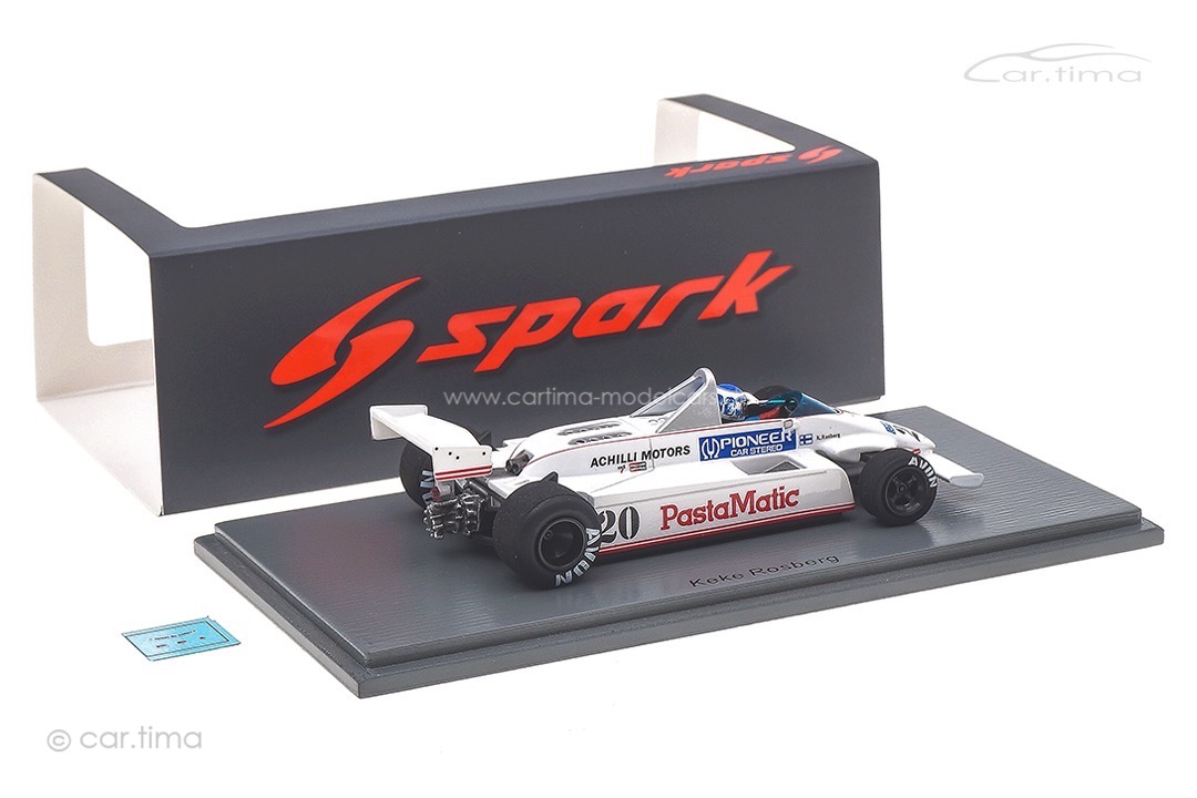 Fittipaldi F8C GP Belgien 1981 Keke Rosberg Spark 1:43 S4583 Fittipaldi F8C GP Belgien 1981 Keke Rosberg Spark 1:43 S4583
