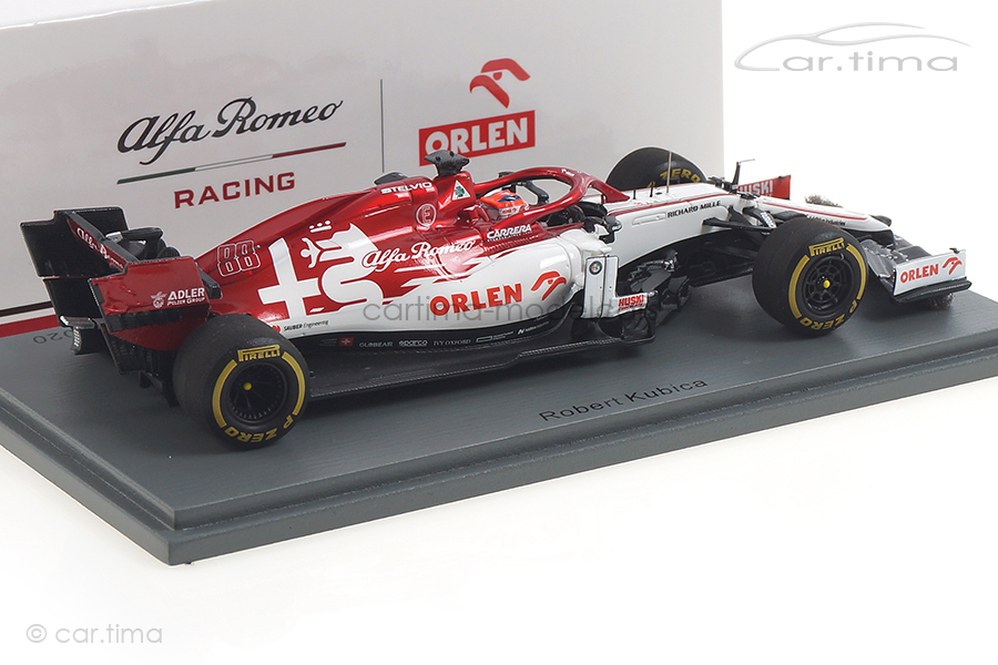 Alfa Romeo Racing Orlen C39 Pre-Test Formula One 2020 Robert Kubica Spark 1:43 S6454