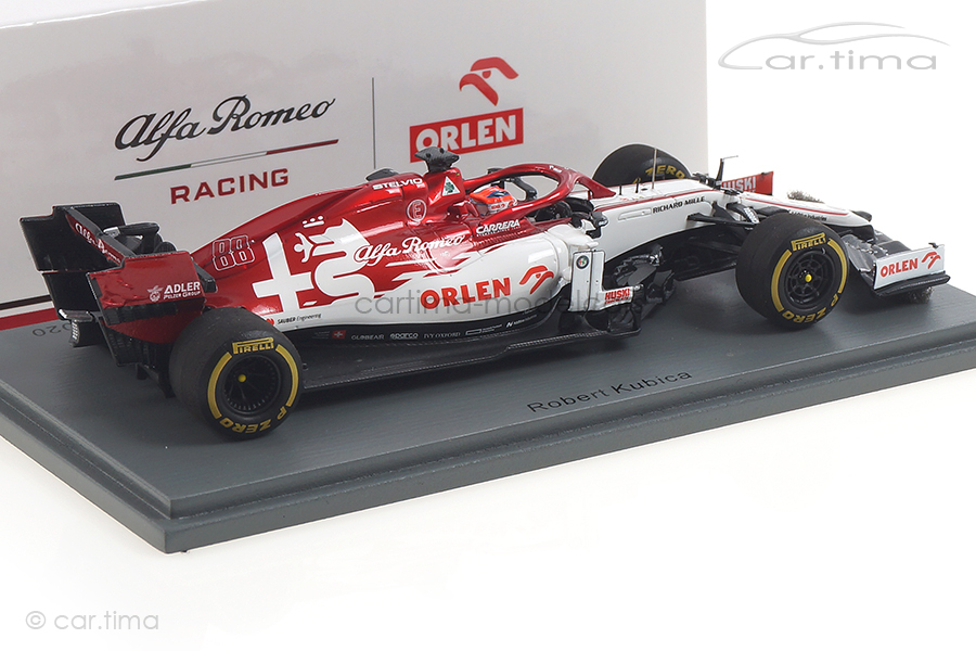 Alfa Romeo Racing Orlen C39 Pre-Test Formula One 2020 Robert Kubica Spark 1:43 S6454 Alfa Romeo Racing Orlen C39 Pre-Test Formula One 2020 Robert Kubica Spark 1:43 S6454