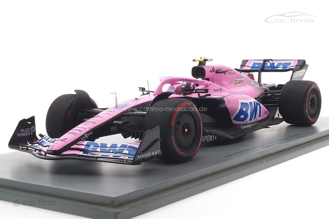 Alpine A522 GP Bahrain 2022 Esteban Ocon Spark 1:18 18S753 Alpine A522 GP Bahrain 2022 Esteban Ocon Spark 1:18 18S753