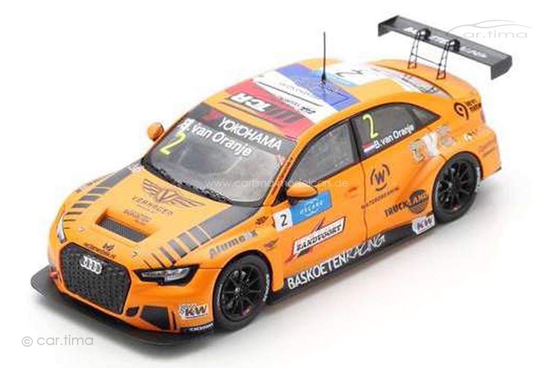 Audi RS 3 LMS WTCR Zandvoort 2018 Prince Bernhard van Oranje Spark 1:43 S8962