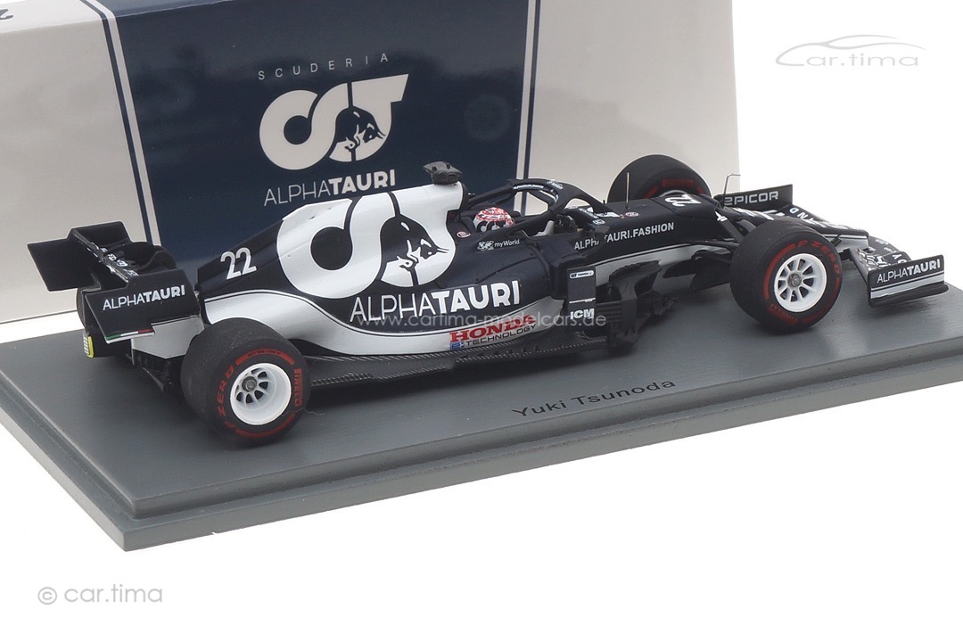AlphaTauri AT02 GP Abu Dhabi 2021 Yuki Tsunoda Spark 1:43 S7853 AlphaTauri AT02 GP Abu Dhabi 2021 Yuki Tsunoda Spark 1:43 S7853
