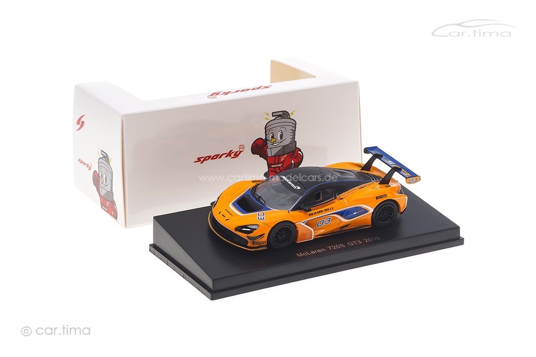 McLaren 720S GT3 2019 Spark 1:64 Y175