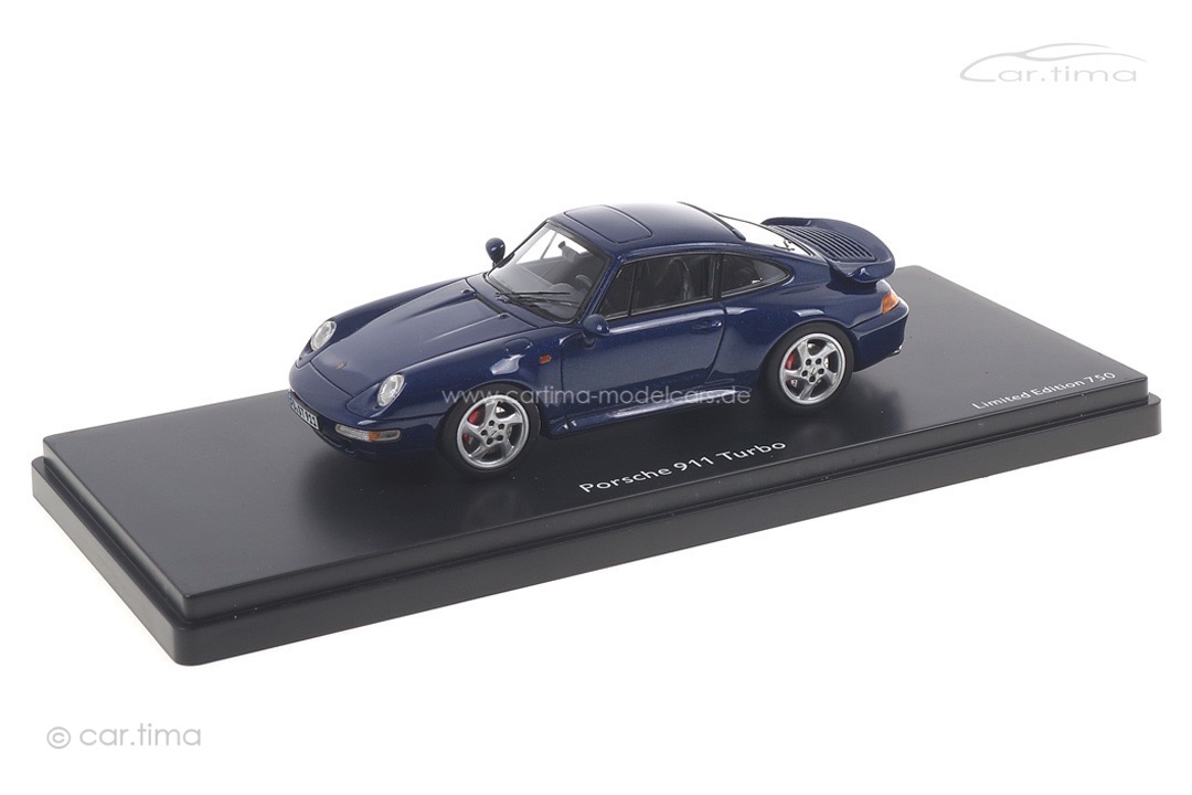 Porsche 911 (993) Turbo blau Schuco 1:43 450887500 Porsche 911 (993) Turbo blau Schuco 1:43 450887500