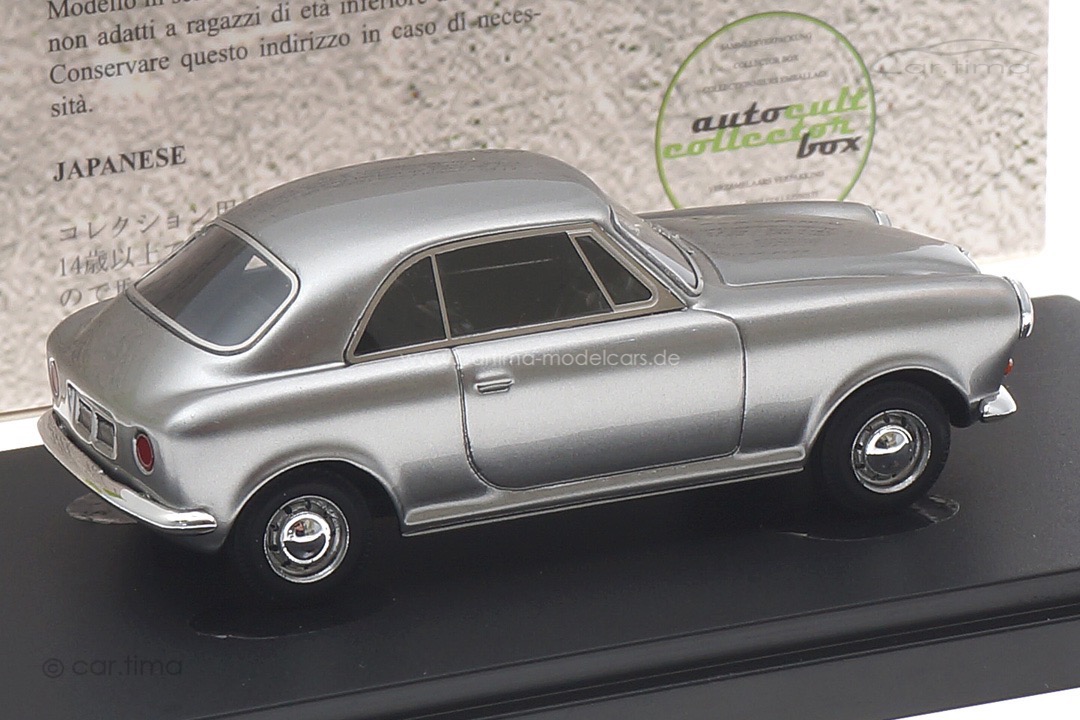 MG Mini Coupé AD035 1960 silber autocult 1:43 06056 MG Mini Coupé AD035 1960 silber autocult 1:43 06056
