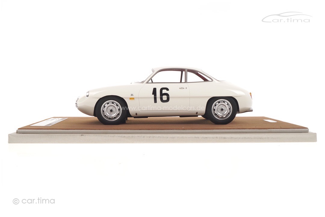 Alfa Romeo Giulietta SZ Monza Coppa Intereuropa 1960 Kim Tecnomodel 1:18 TM18-42F Alfa Romeo Giulietta SZ Monza Coppa Intereuropa 1960 Kim Tecnomodel 1:18 TM18-42F