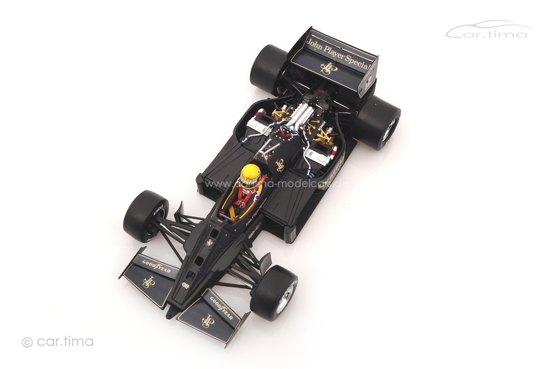 Lotus 97T GP Monaco GP 1985 Ayrton Senna Werk83 1:18 W18056001