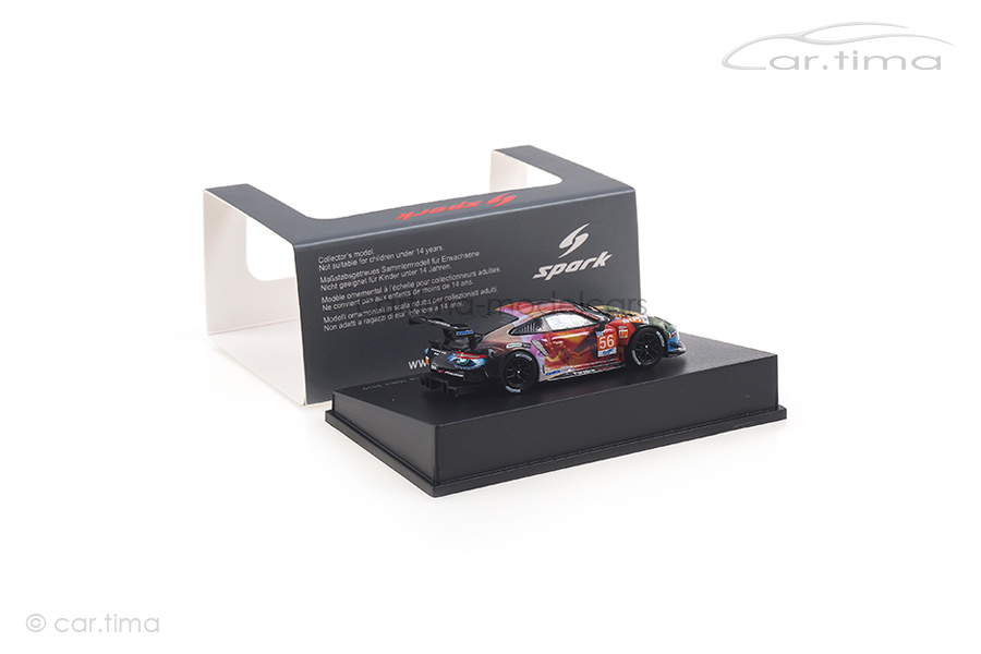 Porsche 911 RSR Class Winner 24h Le Mans 2019 Bergmeister/Lindsey/Perfetti Spark 1:87 87S154