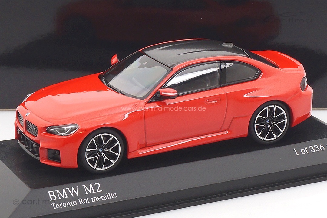 BMW M2 Toronto rot met. Minichamps 1:43 410023120