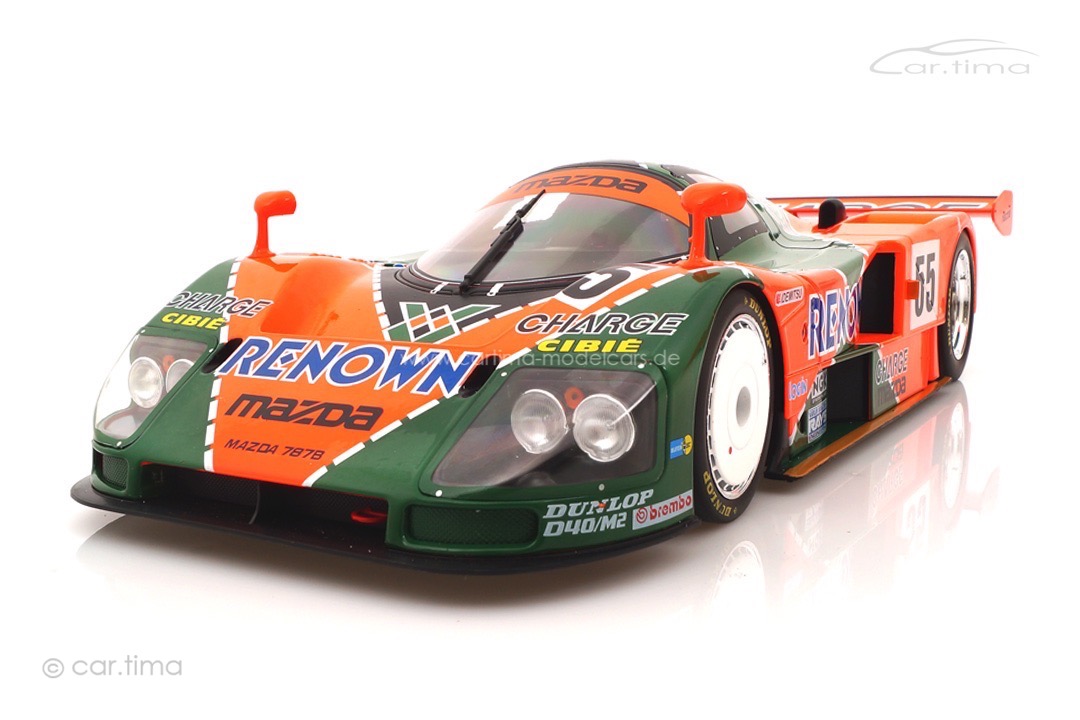 Mazda 787B Winner 24h Le Mans 1991 Gachot/Herbert/Weidler Werk83 1:12 W1201201