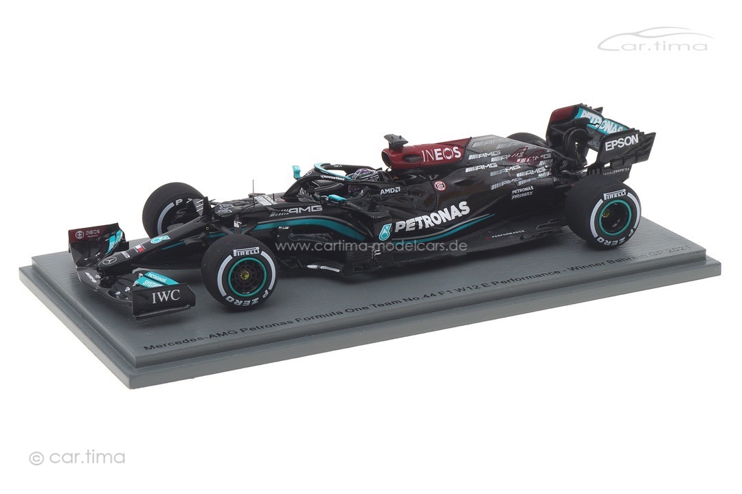 Mercedes-AMG W12 Winner GP Bahrain 2021 Lewis Hamilton Spark 1:43 S7660