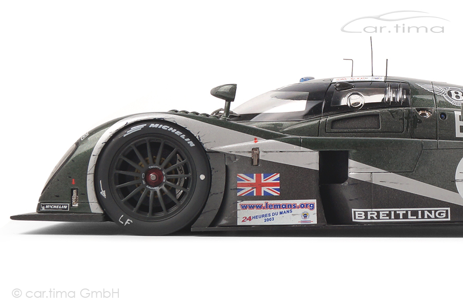 Bentley Speed 8 Winner 24h Le Mans 2003 1 of 7 car.tima FINISH LINE 1:18 Bentley Speed 8 Winner 24h Le Mans 2003 1 of 7 car.tima FINISH LINE 1:18