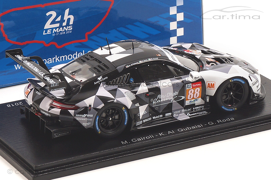 Porsche 911 RSR 24h Le Mans 2018 Al Qubaisi/Cairoli/Roda Spark 1:43 S7042