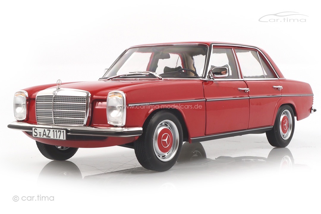 Mercedes-Benz 200 /8 (W115) 2. Serie rot Norev 1:18 183772 Mercedes-Benz 200 /8 (W115) 2. Serie rot Norev 1:18 183772