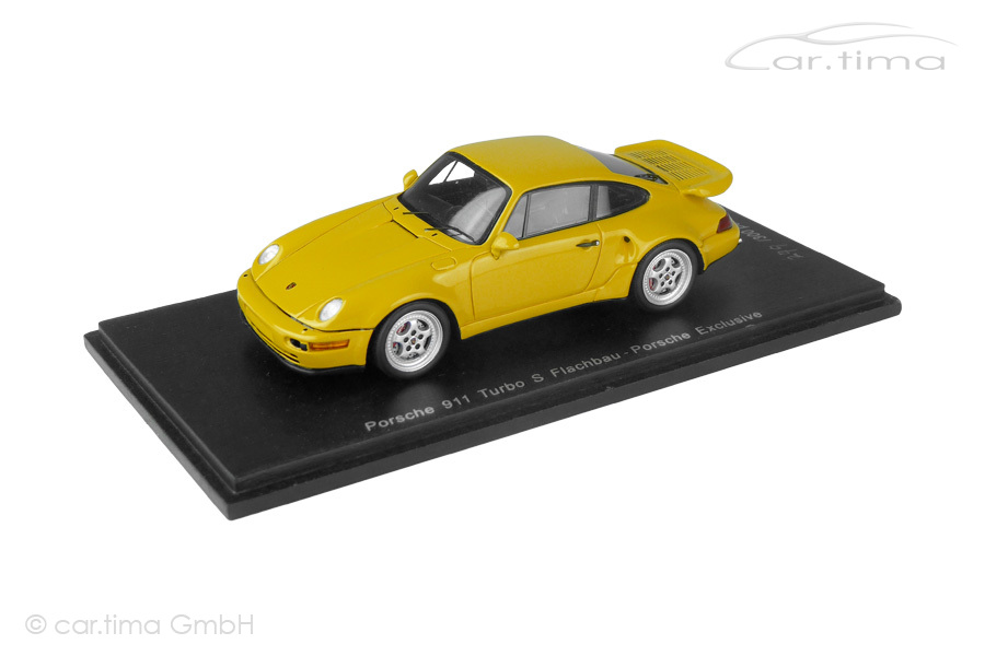 Porsche 911 (964) Turbo S Flatnose Porsche Exclusive Speedgelb Spark 1:43 CA04312007 Porsche 911 (964) Turbo S Flatnose Porsche Exclusive Speedgelb Spark 1:43 CA04312007