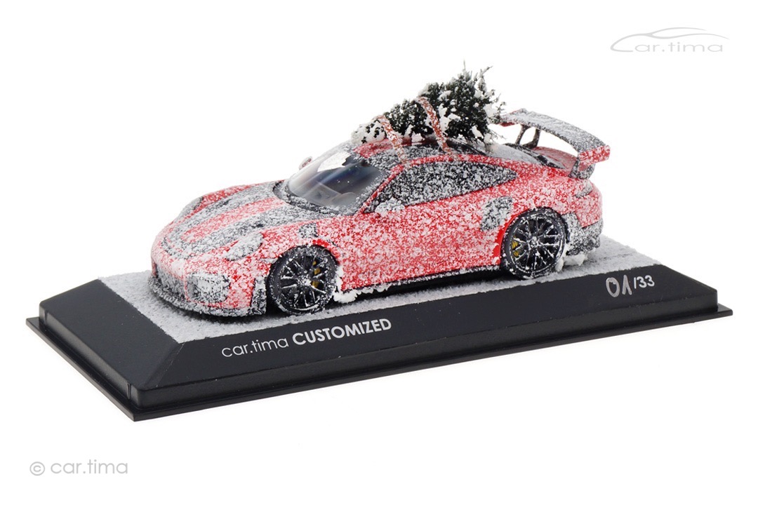 Porsche 911 (991 II) GT2 RS Weissach Paket X-Mas 2024 Minichamps car.tima CUSTOMIZED 1:43 Porsche 911 (991 II) GT2 RS Weissach Paket X-Mas 2024 Minichamps car.tima CUSTOMIZED 1:43