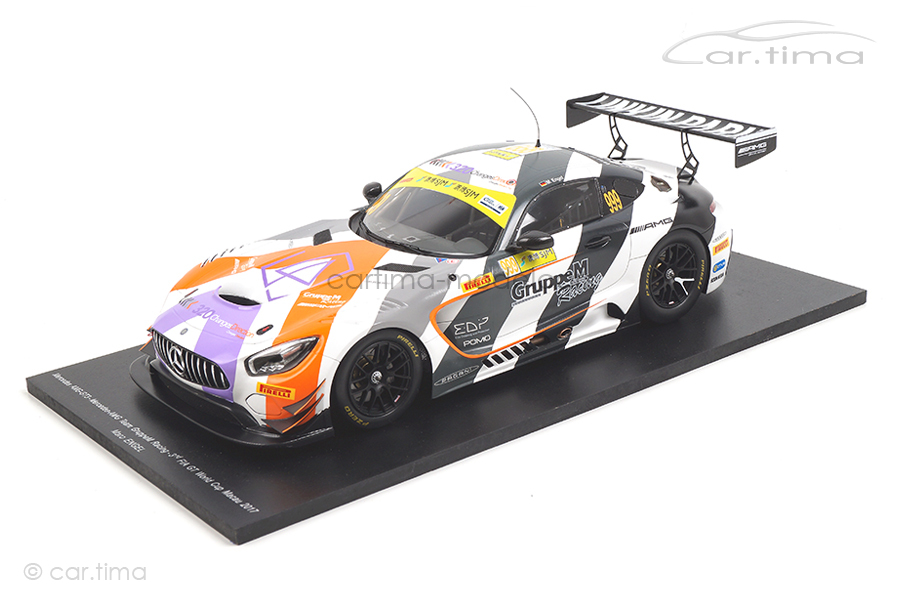 Mercedes-AMG GT3 Macau 2017 Maro Engel Spark 1:18 18SA016 Mercedes-AMG GT3 Macau 2017 Maro Engel Spark 1:18 18SA016