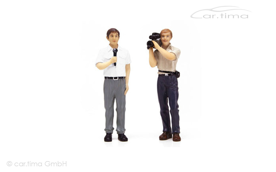 Figurenset Reporter/Kameramann TSM 1:18 TSM13AC13