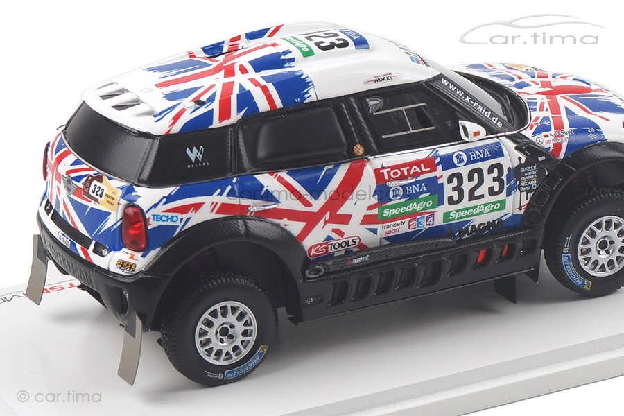 Mini All4 Racing Dakar Rally 2016 Hunt/Schulz TSM 1:43 TSM430238 Mini All4 Racing Dakar Rally 2016 Hunt/Schulz TSM 1:43 TSM430238