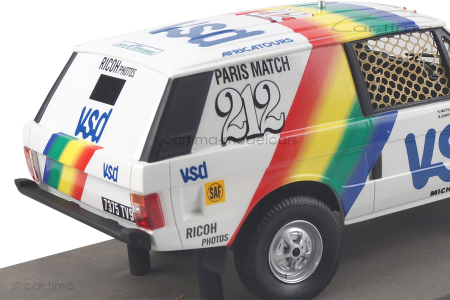 Range Rover Winner Paris Dakar 1981 Metge/Giroux Top Marques 1:18 TMPD-01A Range Rover Winner Paris Dakar 1981 Metge/Giroux Top Marques 1:18 TMPD-01A