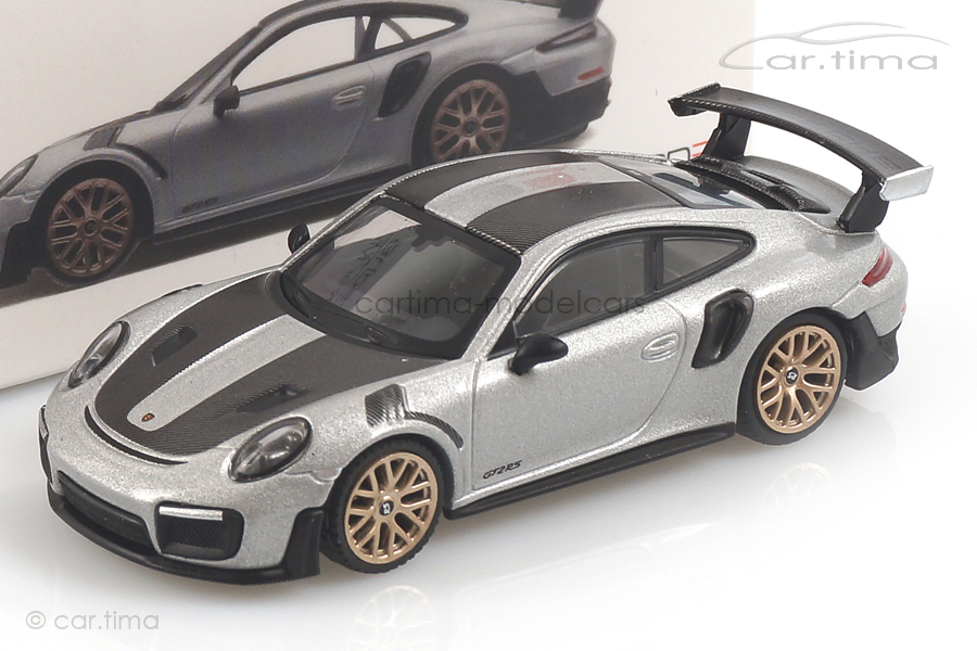 Porsche 911 (991 II) GT2 RS (LHD) GT-silber MINI GT 1:64 MGT00063-L