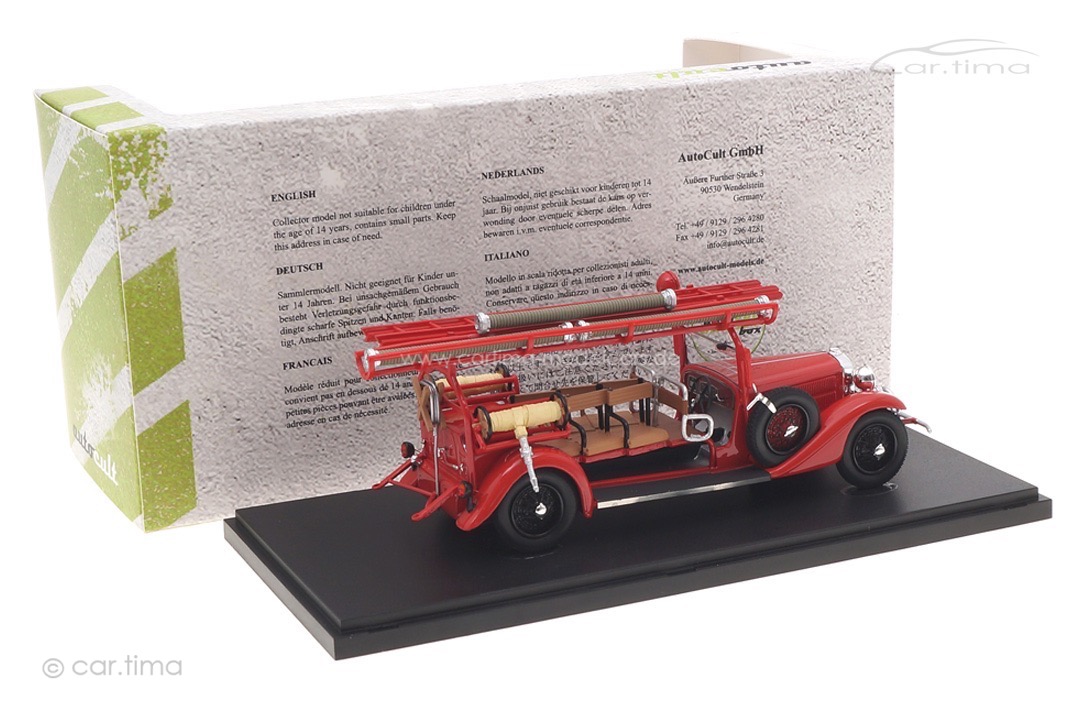 Tatra 70 Feuerwehr 1931 autocult 1:43 12014 Tatra 70 Feuerwehr 1931 autocult 1:43 12014