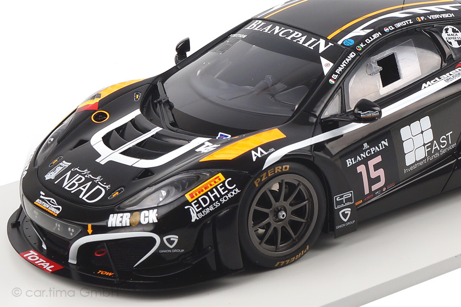 McLaren MP4-12C GT3 24h Spa 2014 Ojjeh/Grotz/Vervisch TSM 1:18 TSM151812R