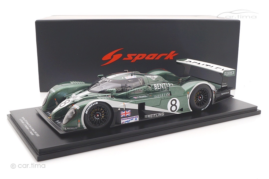 Bentley EXP Speed 8 24h Le Mans 2003 Blundell/Brabham/Herbert Spark 1:18 18S837