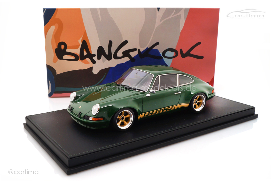 Porsche 911 ST Irischgrün American Racing Alu-Felgen car.tima CUSTOMIZED 1:18