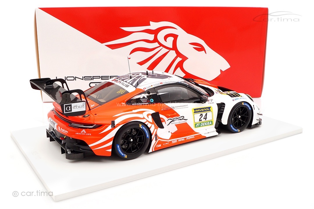 Porsche 911 GT3 R 24h Nürburgring 2024 Lionspeed GP Spark 1:18 FF053