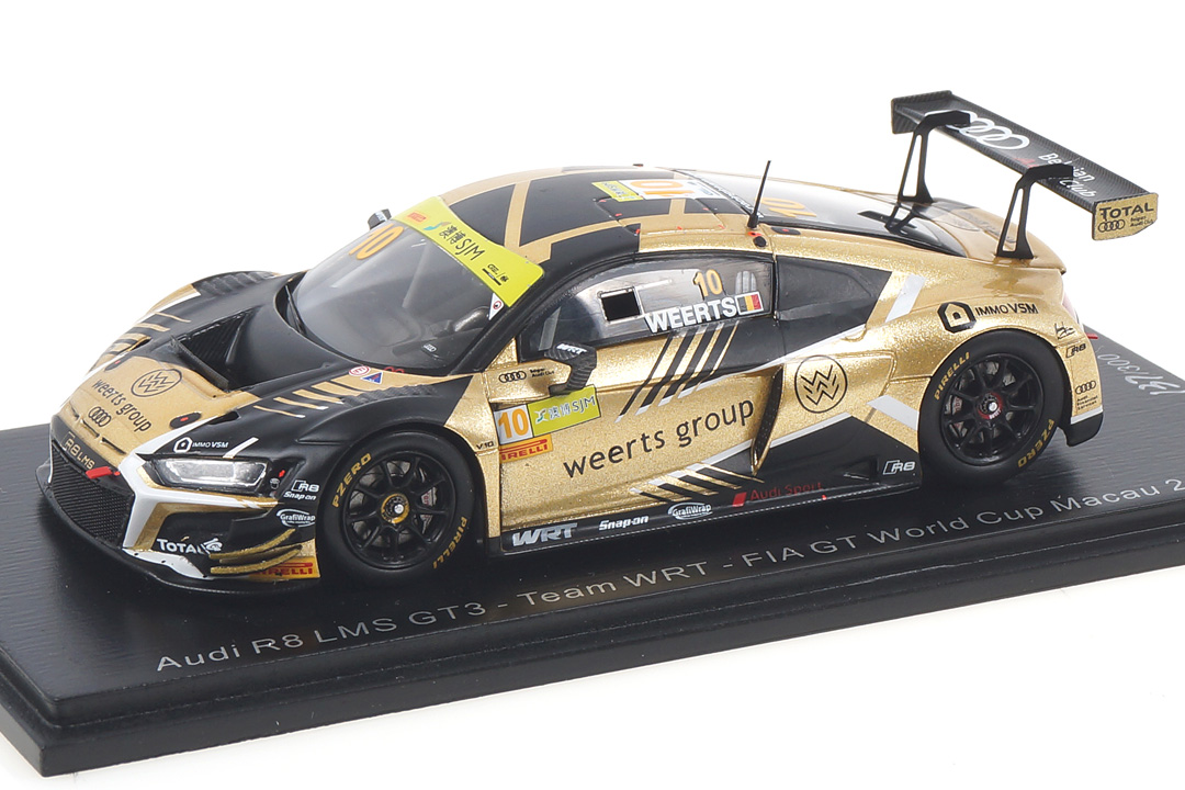 Audi R8 LMS Macau 2019 Charles Weerts Spark 1:43 SA220 Audi R8 LMS Macau 2019 Charles Weerts Spark 1:43 SA220