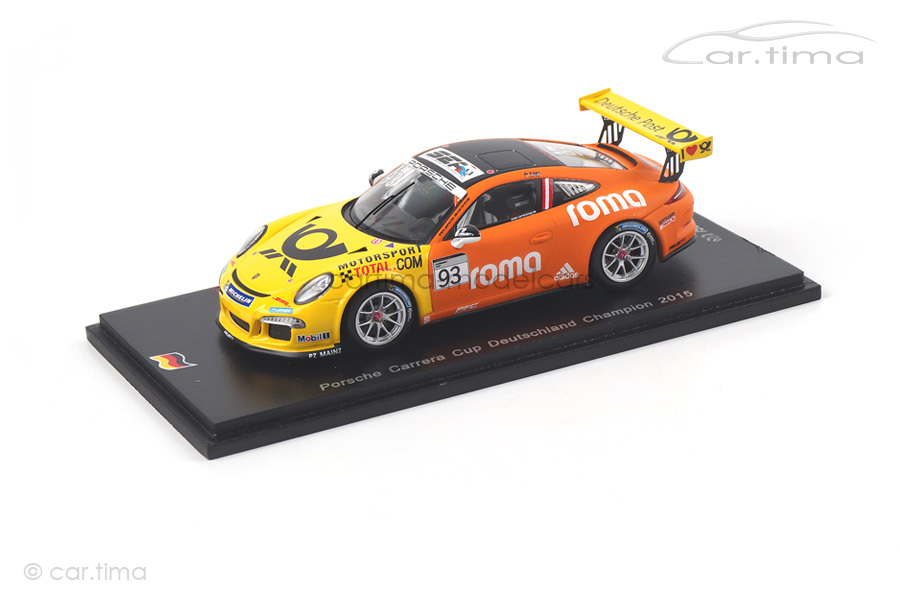 Porsche 911 (991) GT3 Cup Porsche Carrera Cup Champion 2015 Philipp Eng Spark 1:43 SG226 Porsche 911 (991) GT3 Cup Porsche Carrera Cup Champion 2015 Philipp Eng Spark 1:43 SG226
