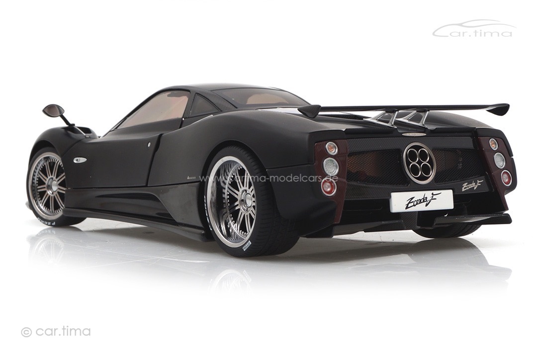 Pagani Zonda F 2005 2015 Matt Black Almost Real 1:18 850403001